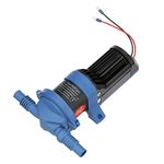 Whale BP2052 Gulper 320 Pump, Manages Gray Waste, 5.0 GPM Flow Rate, 12V DC, ¾ or 1 Inch Hose Connections, Blue, One Size