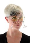 Elope Wine Goblet Eyeglasses Clear/Yellow Standard