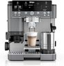 Ninja Luxe Premier 3-in-1 Kaffeemaschine für Espresso, Cold Brew & Filterkaffee, 4 automatische Schaumeinstellungen, Grau-Metall