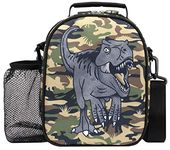 Fringoo - Dinosaur Lunch Box - Lunch Bag - Lunch Bag for Kids - Thermal Insulated Lunch Bag - Cool Dinosaur Lunch Boxes - Great Gifts for Dinosaur Lovers, Matching Bottle Available