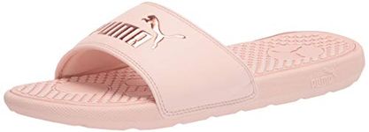 PUMA Women's Cool Cat Slide Sandal, Pink, 6 UK