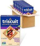 Triscuit Balsamic Vinegar & Basil Whole Grain Wheat Crackers, 6 - 8.5 oz Boxes