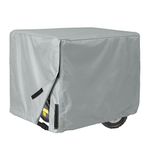 Porch Shield Waterproof Universal Generator Cover 38 x 28 x 30 inch - for Most Generators 5500-15000 Watt, Gray