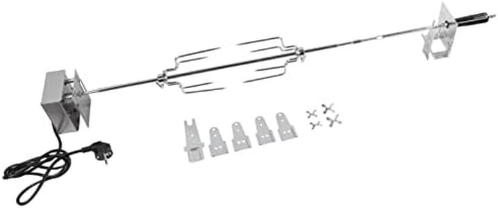 Campingaz Rotisserie Kit for Chicken or Other Poultry Species, Universal Rotisserie for Campingaz Grills 3 Series & 4 Series, Electric Grill Skewer with Meat Forks and Motor