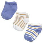 NINTARABABY Anti-Slip Socks – Soft & Breathable Newborn Socks with Secure Stretch Fit, Non-Slip Baby Socks for Crawling & Walking, Gift for Baby Showers & Newborns, Pack of 3