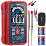 AstroAI Digital Multimeter Voltage Tester Electrical Tester 10000 Counts TRMS, Auto-Ranging Multi Meter Voltmeter Measures Current, Voltage, Resistance, Continuity, Duty-Cycle, Temperature, NCV