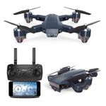 Drone 4K With 1080p HD Dual Camera 5G Wifi FPV 360 Full Obstacle Avoidance, Optical Flow Hover Foldable Aerial Photography Drone-Multicolor