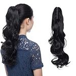 S-noilite Clip In Ponytail Hair Ext