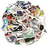 50 pcs Basketball Shoe Stickers for