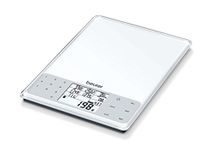 Beurer DS61 Nutritional Analysis Scale, White 20.700cm x 5.200cm x 25.700cm (BxHxT)