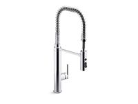 Kohler 24982-CP Purist Kitchen Sink Faucet, Polished Chrome