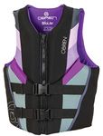 O'Brien Women's Focus Neoprene Life Jacket, Purple, Large