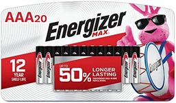 Energizer AAA Batteries, Max Triple A Alkaline, 20 Count