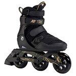 K2 Trio 110 Mens Urban Inline Skates - Black/Gold / 11.0