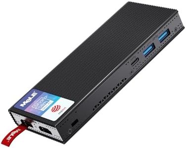 MeLE Fanless Mini PC Stick N100 Windows 11 Pro PCG02 Pro 8GB Ram 256GB Micro Computer 2X HDMI 4K WiFi 5 BT5.1 Gigabit Ethernet, Support Linux PD3.0 Protocol on Business IoT Home NAS Astrophotography