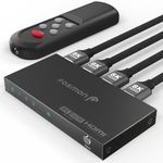 Fosmon 3-Port HDMI 8K Switch with R