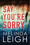 Say You're Sorry (Morgan Dane Book 1)