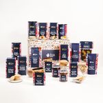 The British Hamper Company Large Food Hamper – Gourmet Gift Set Filled With Sweet & Savoury Treats for Special Occasions, Ideal Mother's Day, Birthday & Eid Gifts, Luxury Hand-Crafted for Couples