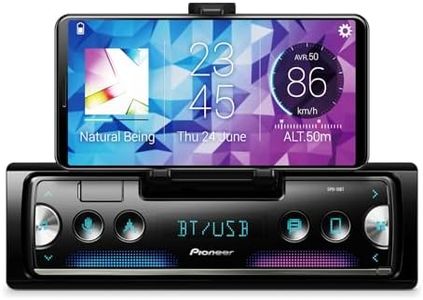 Pioneer SPH-10BT Touchscreen, Single¬ Din In-Dash Receiver with Apple & Android Compatibility, USB/AUX Inputs, Built-In Bluetooth, Pioneer Smart Sync and Hands-Free Calling