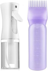 ALNSCLOR Hair Applicator Bottle-Root Comb Applicator Bottle and Continuous Spray Bottle, Hair Spray Bottle and Oil Applicator for Hair (Purple)