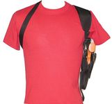 Vertical Shoulder Holster for 4" Barrel Revolver in 38 & 357 fits S&W, Ruger,Taurus Most Others