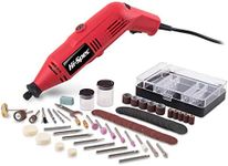 Hi-Spec 121 Piece 130W Corded Power Rotary Tool Kit Set. Multi Tool with Dremel Compatible Bit Accessories. Drill, Cut, Trim, Grind & Sand in DIY Repairs, Hobbies & Craftwork