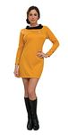 Rubie's Costume Secret Wishes Star Trek Classic Deluxe Gold Dress, Adult Small