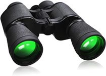 FULLJA Binoculars for Adults 20x50 Compact Binoculars with Clear Low Light Vision Large Eyepiece Waterproof Binocular for Bird Watching Hunting Outdoor Concert