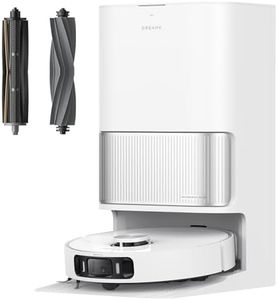 DREAME L40s Ultra AE Robot Vacuum and Mop, 19,000Pa Suction, Diverse Brush Selection, Flexible Mop & 167℉ Self Cleaning Washboard, All-in-One Station, Tangle-Free, Auto Refill, Voice Control
