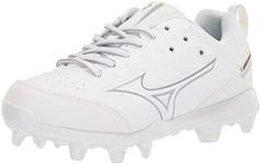 9-Spike Advanced Finch Elite 5 Womens TPU Molded Softball Cleat White