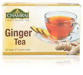 Chamraj Ginger Tea Bags from Nilgiris - 50 gms (25 Dip Bag)- Boosts Energy, Rejuvenates, Detox, Stress Reliever