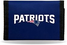 Rico Industries NFL New England Patriots Nylon Tri-Fold Wallet Nylon Tri-Fold Wallet