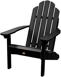 Highwood AD-CLAS1-BKE Classic Westport Adirondack Chair, Black