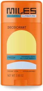 Miles Kids Deodorant for Boys and Girls - Aluminum Free Deodorant for Kids and Teens, Natural, Hypoallergenic, Made in USA - Fresh Scent, 1-Pack