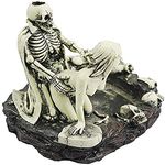 doepeBAE Cigar Ashtray Halloween Skull Sexy Man Ashtray Large Cigarette Ashtray Stand Use as Outdoor Indoor Cool Resin Decoration Gift for Father Boyfriend (AshtrayA)