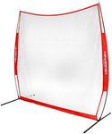 PowerNet Golf Net | Work on Drives, Chips with Woods or Irons | Large Hitting Surface | Portable Driving Range | Indoor or Outdoor | 2 Sizes (7 ft x 7 ft)