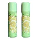 Lomani Unisex Si Fleuri Deo Iconic Spray Deodorant, 150 Ml (Pack Of 2), 2 Count