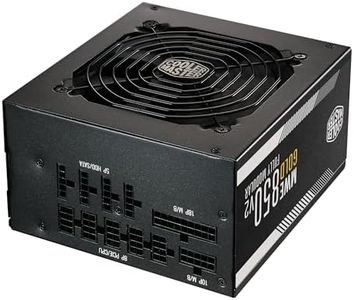 Cooler Master MWE Gold 850 V2 Full Modular, 850W, 80+ Gold Efficiency, 2 EPS Connectors, 120mm HDB Fan, Semi-fanless Operation, 5 Year Warranty