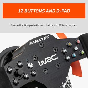 Fanatec CSL Elite WRC Racing Wheel for Xbox – Force Feedback