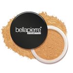 bellapierre Mineral Foundation SPF 15 - Loose Powder Foundation | Vegan & Cruelty Free Natural Makeup | Full Coverage Matte Finish | Hypoallergenic | Oil & Talc Free – 9 Grams - Brown Sugar