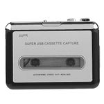 Portable EC218 Tape to PC Cassette Recorder MP3 CD Converter Capture Digital Audio Music Player with Earphone