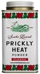 Snake Brand Prickly Heat Cooling Powder, Good for Heat Rash, 1 Can (Classic, 140g)