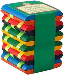 House of Marbles Jacob's Ladder, The Colourful Retro Wooden Flap Ladder, a Sensory Fidget Learning Toy with a Magical Illusion Effect, a Popular Classic for Birthday Party Goodie Bags