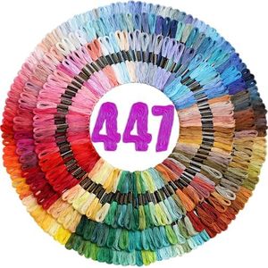 Athena’s Elements Embroidery Thread | Rainbow Themed Embroidery Floss for Friendship Bracelet String, Cross Stitch Thread, Crafting Arts Embroidery Strings, Friendship Bracelet Thread