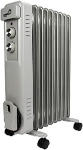 OIL Filled Radiator Heater 9 Fin Electric 2KW Free Standing Portable Oil Radiator with Thermostat Control - 3 Heater Settings, Built in Safety Features - EXPRESS DELIVERY