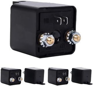 nqnqvl 5-Pack Relay 120A, 12V Continuous Duty SPST 4-pin High Power Relay