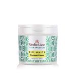 Vedicline Skin Masters Bio White Massage Cream Helps to Reduce Acne, Fine Lines & Wrinkles With Shea Butter And Olive Oil, Turmeric For Glowing Skin, 200ml