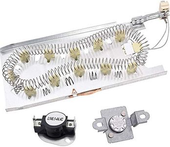 BlueStars 3387747 MEDB835DW4 Dryer Heating Element Kit - For Whirlpool Kenmore Maytag KitchenAid Amana GEW9250PW1 GEW9250PW0 WED5100HW1 WED8300SW2 GEW9200LW1 MED6230HW1 GEQ9800PW1 WED7500GC0