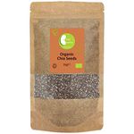 Organic Chia Seeds - Certified Organic - by Busy Beans Organic (1kg)