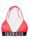 Calvin Klein Women Triangle Bikini Top Wireless, Red (Signal Red), S